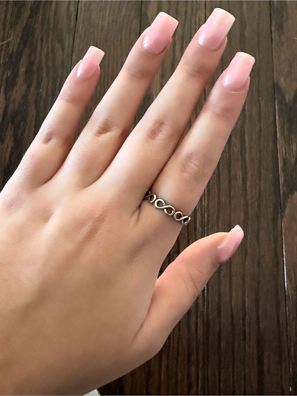 Pandora Simple Infinity Band Ring Silver